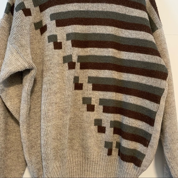 Grenadier | Vintage Patterned Knit Sweater - Picture 4 of 14